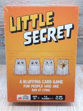 Little Secret Card Game - Orange